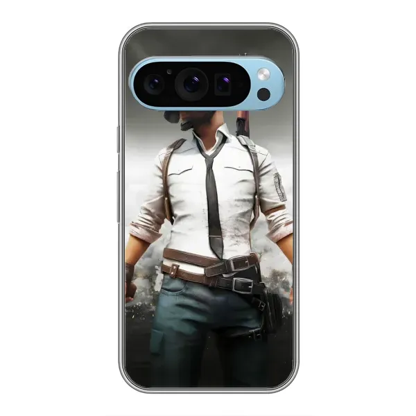 Чохол з принтом «Пабг мен» для Google Pixel 9 Чохол з принтом «Пабг мен» для Google Pixel 9