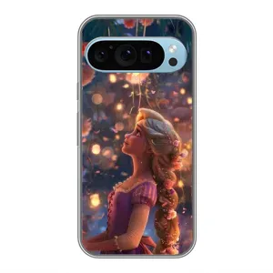 Чохол Рапунцель для Google Pixel 9 (Рапунцель ліхтарики)
