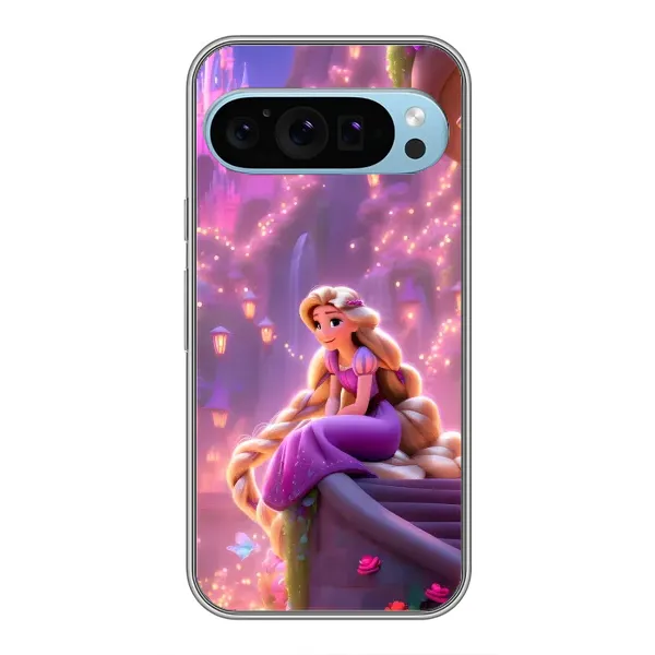 Чехол с принтом «Рапунцель в замке» для Google Pixel 9