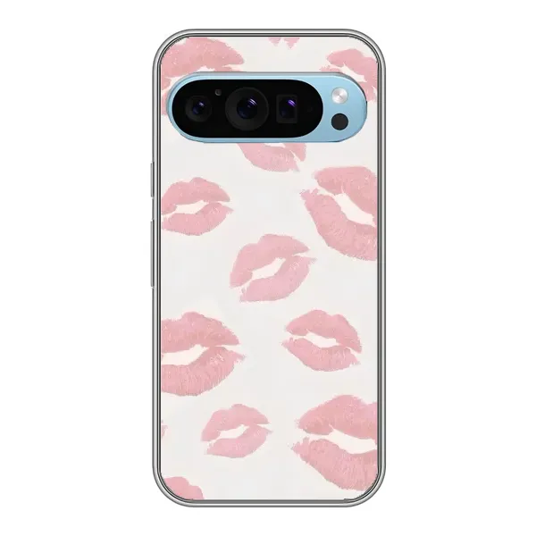 Чехол с принтом «Розовые губы» для Google Pixel 9 Чехол с принтом «Розовые губы» для Google Pixel 9