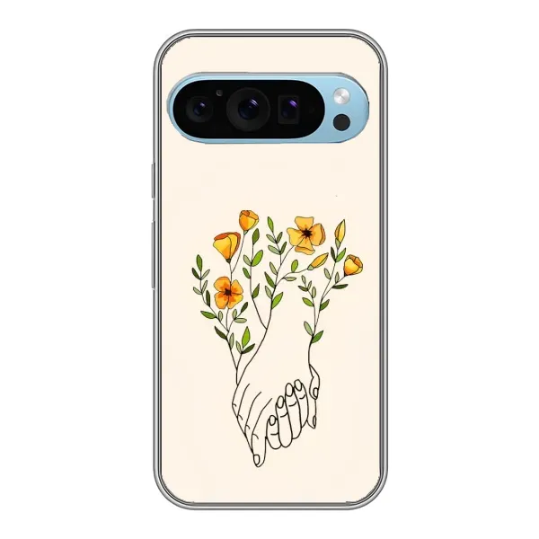 Чохол з принтом «Руки любві» для Google Pixel 9