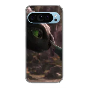Чехол как приручить дракона на Google Pixel 9 (Сцена с драконом)
