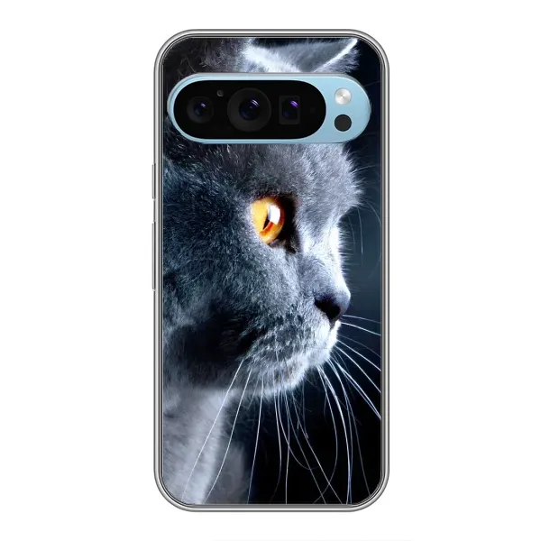 Чехол с принтом «Серый Кот» для Google Pixel 9