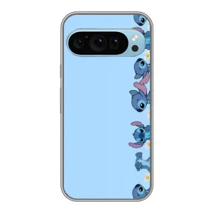 Чохол з принтом Стіч на Google Pixel 9 (Стіч фон)