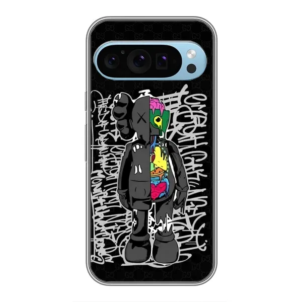 Чохол з принтом «Стиль Bearbrick» для Google Pixel 9