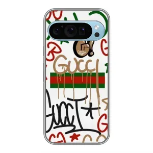 Бренднові Чохли для Google Pixel 9 - (PREMIUMPrint) (Стиль GUUCI)