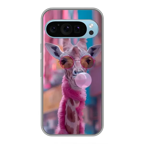 Чехол с принтом «Стильный жирав» для Google Pixel 9
