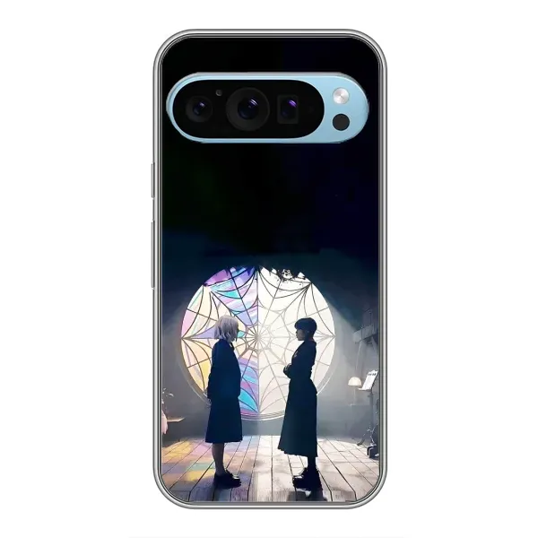 Чохол з принтом «Венздей та Інід» для Google Pixel 9