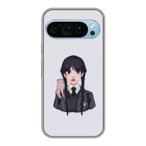 Чохли Венсдей на Google Pixel 9 Уенсдей (AlphaPrint) (Венздей і Річ)