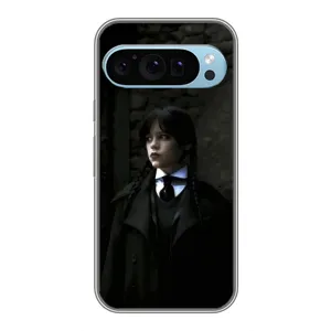 Чохол з дизайном Венздей 2 на Google Pixel 9 (Темний стиль Венздей)