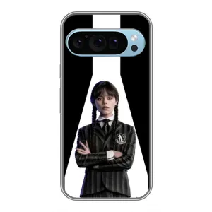 Чохли Венсдей на Google Pixel 9 Уенсдей (AlphaPrint) (W-Wednesday)