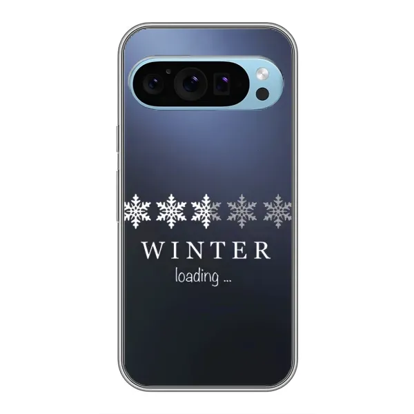 Чехол с принтом «Winter loading» для Google Pixel 9 Чехол с принтом «Winter loading» для Google Pixel 9