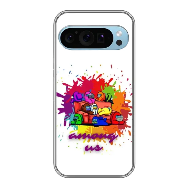 Чохол з принтом «Яскравий АмонгАс» для Google Pixel 9