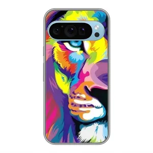 Чохол з картинкою ЛЕВ для Google Pixel 9 (VPrint) (Яскравий Лев)