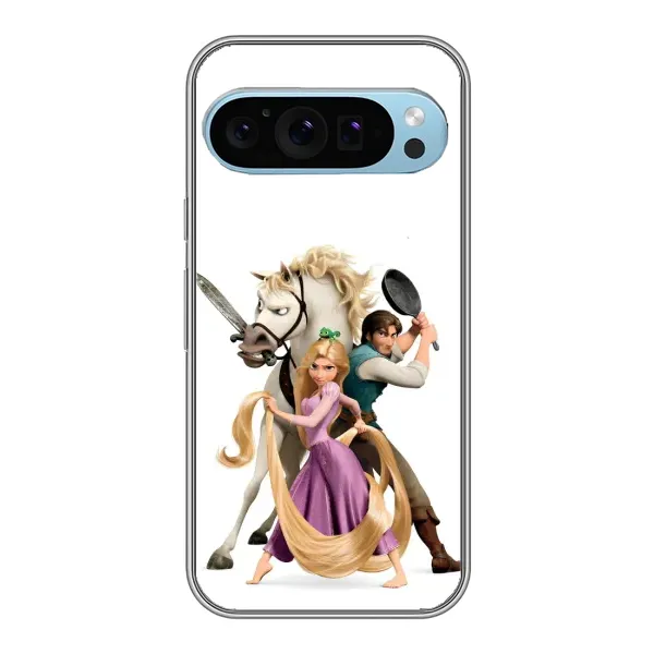 Чехол с принтом «Рапунцель и друзья» для Google Pixel 9