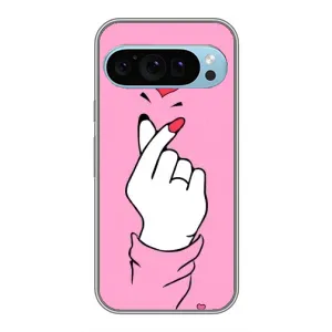 Чохол з принтом для Google Pixel 9 (AlphaPrint - Знак сердечка)