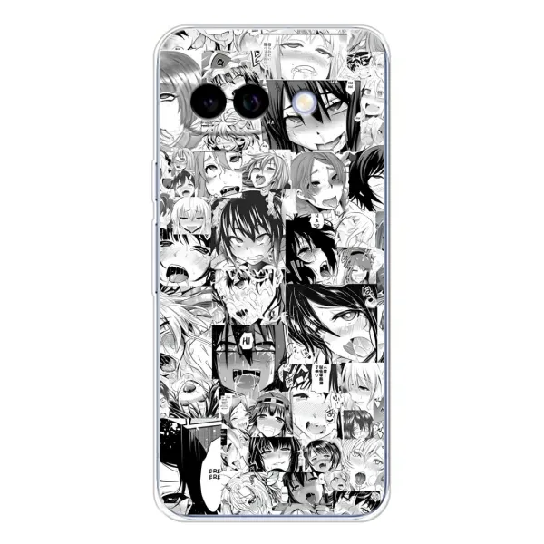 Чохол з принтом «Ahegao manga» для Google Pixel 9A