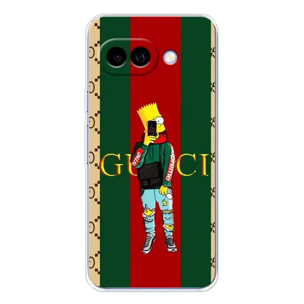 Чохол з принтом «Барт ГУЧЧІ» для Google Pixel 9A