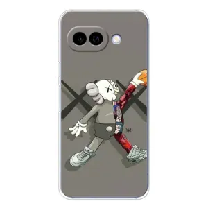 Чохли для Google Pixel 9A - Bearbrick Louis Vuitton (PREMIUMPrint) (Беарбрік Джордан)