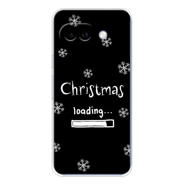 Чохол з принтом «Christmas loading» для Google Pixel 9A