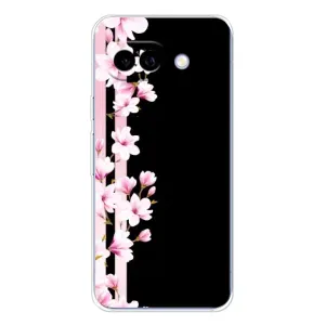 Чехол для Пиксель 9А - с принтом (Дизайнерские) (AlphaPrint) (Цветочки)