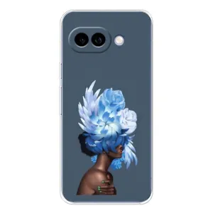 Чехлы (ART) Цветы на Google Pixel 9A (VPrint) (Цветы на голове)