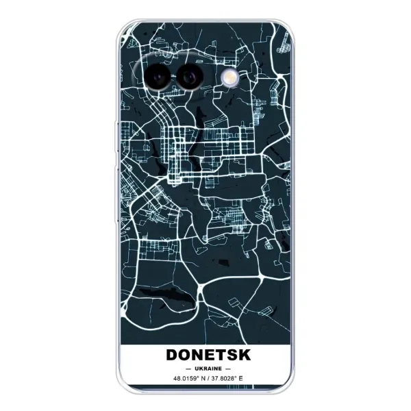 Чехол с принтом «Донецк» для Google Pixel 9A
