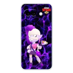 Чехлы Brawl Stars для Google Pixel 9A (AlphaPrint) (Емз Бравл Старс)