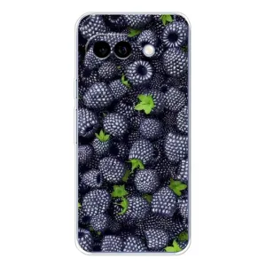 Чехлы с Фруктами для Google Pixel 9A (VPrint) (Ежевика)