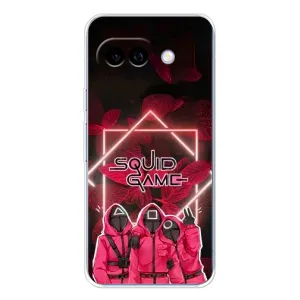 Чохол Гра в кальмара для Google Pixel 9A (Охоронці Гра кальмара)