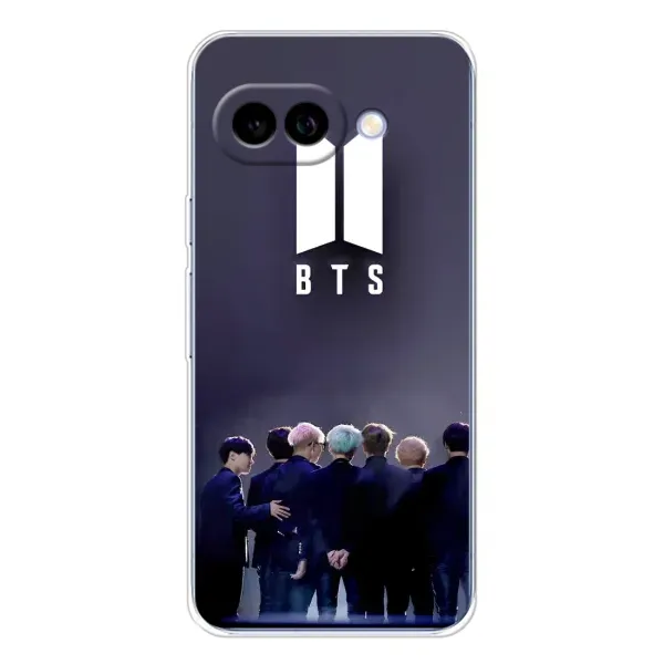 Чехол с принтом «Группа BTS» для Google Pixel 9A Чехол с принтом «Группа BTS» для Google Pixel 9A
