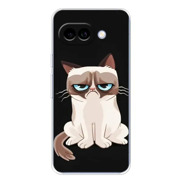 Чохол з принтом «Сумний кіт» для Google Pixel 9A