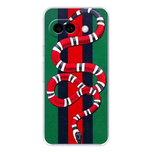Чехол с принтом «Gucci змия» для Google Pixel 9A Чехол с принтом «Gucci змия» для Google Pixel 9A