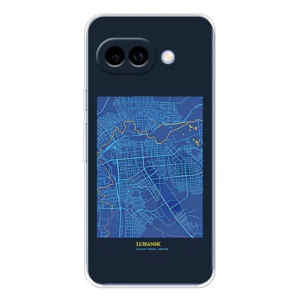 Чехол с принтом «Гуганск» для Google Pixel 9A