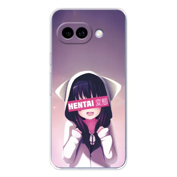 Чохол з принтом «Hentai chan» для Google Pixel 9A