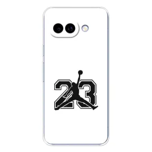 Чехлы для Google Pixel 9A - с картинкой JORDAN (AlphaPrint) (Jordan 23)