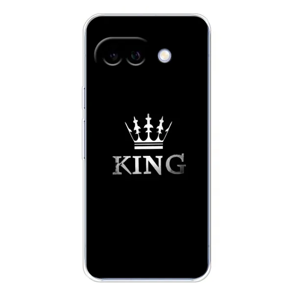 Чехол с принтом «KING» для Google Pixel 9A
