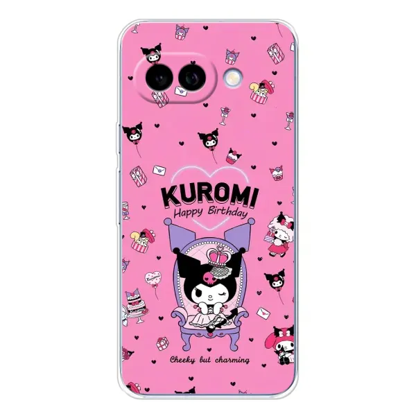 Чохол з принтом «KUROMI» для Google Pixel 9A