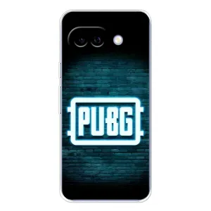 Чехол PUBG для Пиксель 9А (AlphaPrint) (Лого PUBG)