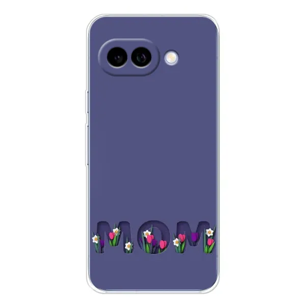 Чехол с принтом «Мама в цветах» для Google Pixel 9A