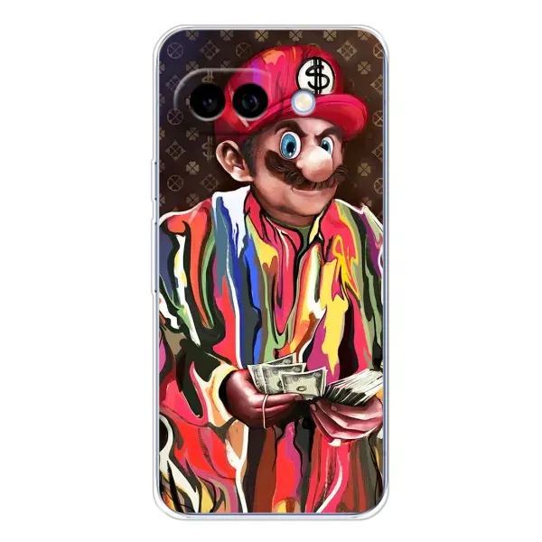 Чохол з принтом «Mario LV» для Google Pixel 9A