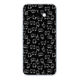 Чохол з принтом для Google Pixel 9A (AlphaPrint) Модні коти (Маленькі котики)