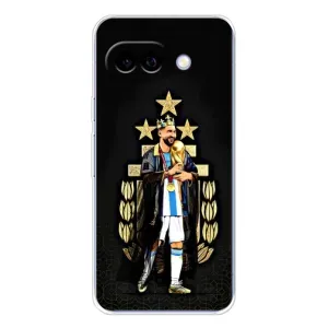 Чохли для Google Pixel 9A (Leo чемпіон) (AlphaPrint) (Мессі Король)