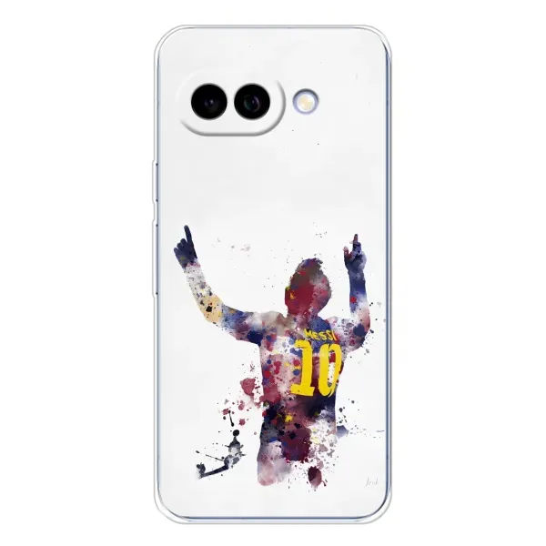 Чохол з принтом «Messi Barca» для Google Pixel 9A