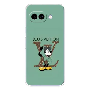 Чехлы Луи Витон для Google Pixel 9A (AlphaPrint - LOUIS VUITTON) (Микки Маус LV)