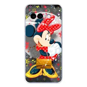 Чохол Disney Mouse Google Pixel 9A (PREMIUMPrint) (Minni з бантіком)