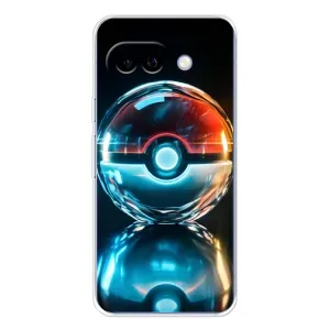 Чохол з Пікачу на Google Pixel 9A (М'яч Пікачу)