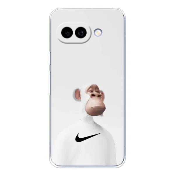 Чехол с принтом «обезьяна NFT Nike» для Google Pixel 9A
