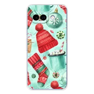 Новогодние Чехлы для Пиксель 9А (VPrint)