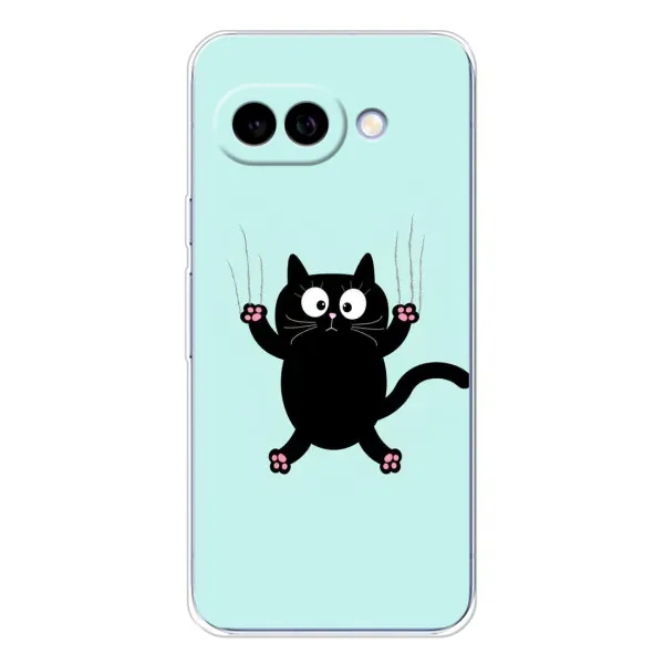 Чохол з принтом «Падаючий кіт» для Google Pixel 9A